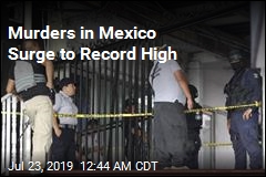 Murders in Mexico Surge to Record High