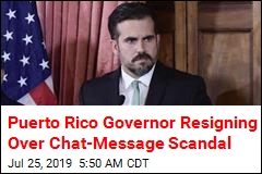 Puerto Rico Governor Will Resign Next Week
