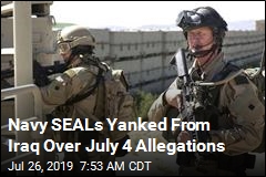 Navy SEALs Pulled From Iraq Over Reports of Rape, Drinking