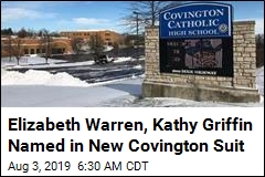 Elizabeth Warren, Kathy Griffin Named in New Covington Suit