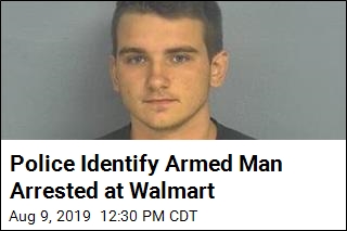 Police Identify Armed Man Arrested at Walmart