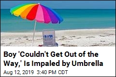 Boy &#39;Couldn&#39;t Get Out of the Way,&#39; Is Impaled by Umbrella