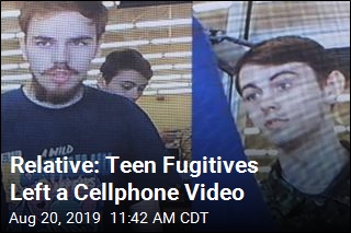 Relative: Teen Fugitives Left a Cellphone Video
