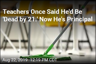 He Started Out Mopping School Floors. Now He&#39;s a Principal