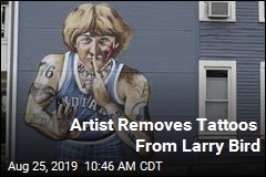 Artist Removes Tattoos From Larry Bird