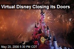 Virtual Disney Closing its Doors