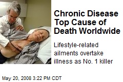 Chronic Disease Top Cause of Death Worldwide