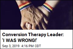 Conversion Therapy Leader, Now Openly Gay, Is Sorry