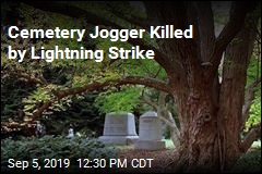 Cemetery Jogger Killed by Lightning Strike