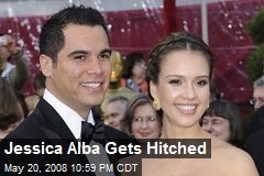 Jessica Alba Gets Hitched