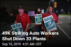 49K Auto Workers Go on Strike