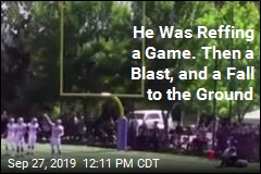 He Was Reffing a Game. Then a Blast, and a Fall to the Ground