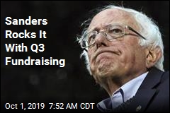 Sanders Rocks It With Q3 Fundraising