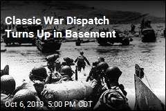 Classic D-Day Dispatch Turns Up in Basement