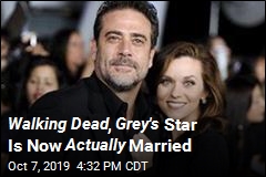 Walking Dead , Grey&#39;s Star Is Now Actually Married
