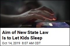 Aim of New State Law Is to Let Kids Sleep