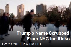 Trump&#39;s Name Scrubbed From NYC Ice Rinks