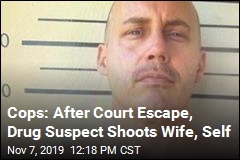 Cops: After Court Escape, Drug Suspect Shoots Wife, Self