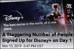 10M People Signed Up for Disney+ on Day 1