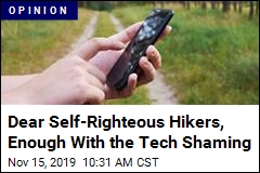 Stop the Tech Shaming for Outdoors Activities