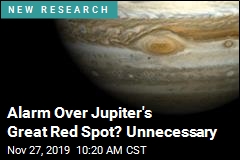 Alarm Over Jupiter&#39;s Great Red Spot? Unnecessary