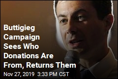 Buttigieg Campaign Sees Who Donations Are From, Returns Them