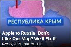 Apple Appeases Russia Over Crimea Map