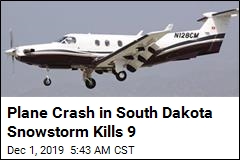 Snowy Plane Crash in South Dakota Kills 9, Injures 3