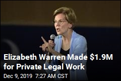 Elizabeth Warren Made $1.9M for Private Legal Work