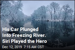 Jeep Plunged Into Icy River. It Was Siri Who Called for Help