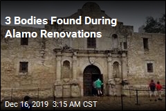 3 Bodies Found During Alamo Renovations