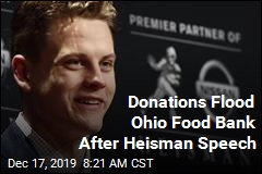 Donations Flood Ohio Food Bank After Heisman Speech