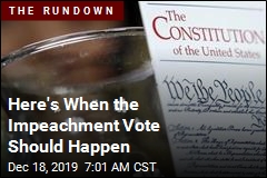 Stage Is Set for Impeachment Vote