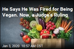 Early Win for Vegan Who Says He Was Fired for His Beliefs