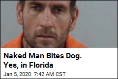 (Florida) Man (on Meth) Literally Bites Dog