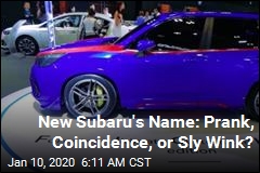 This New Subaru Has a Very NSFW Name