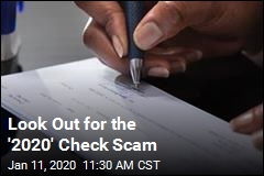Cops, Experts Warn About &#39;2020&#39; Check Scam