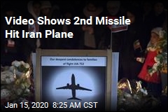New Video Shows 2 Missiles Striking Iran Plane