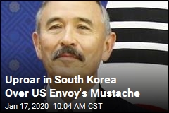 Uproar in South Korea Over US Envoy&#39;s Mustache