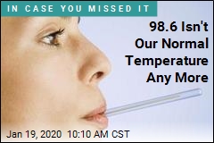 98.6 Isn&#39;t Our Normal Temperature Any More