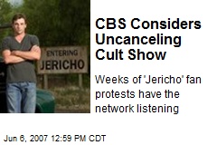 CBS Considers Uncanceling Cult Show