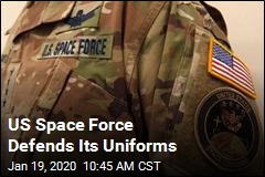 US Space Force Defends Its Uniforms
