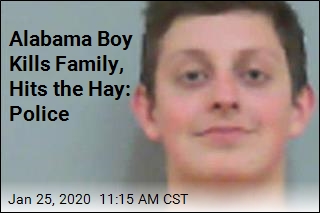 Alabama Boy Kills Family, Hits the Hay: Police