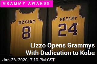 Lizzo Opens Grammys With Dedication to Kobe