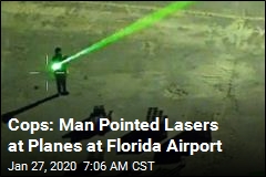 Florida Pilot Reports Being Temporarily Blinded by Laser