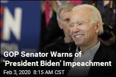 GOP Senator Sees Path to Biden Impeachment