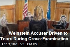 Weinstein Accuser Driven to Tears During Cross-Examination