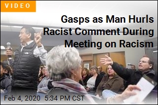 Guy Gets Racist During School Meeting on Racism