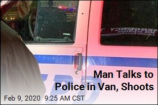 Man Chats With Police in Van, Then Opens Fire
