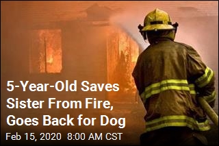 5-Year-Old Saves Sister From Fire, Goes Back for Dog